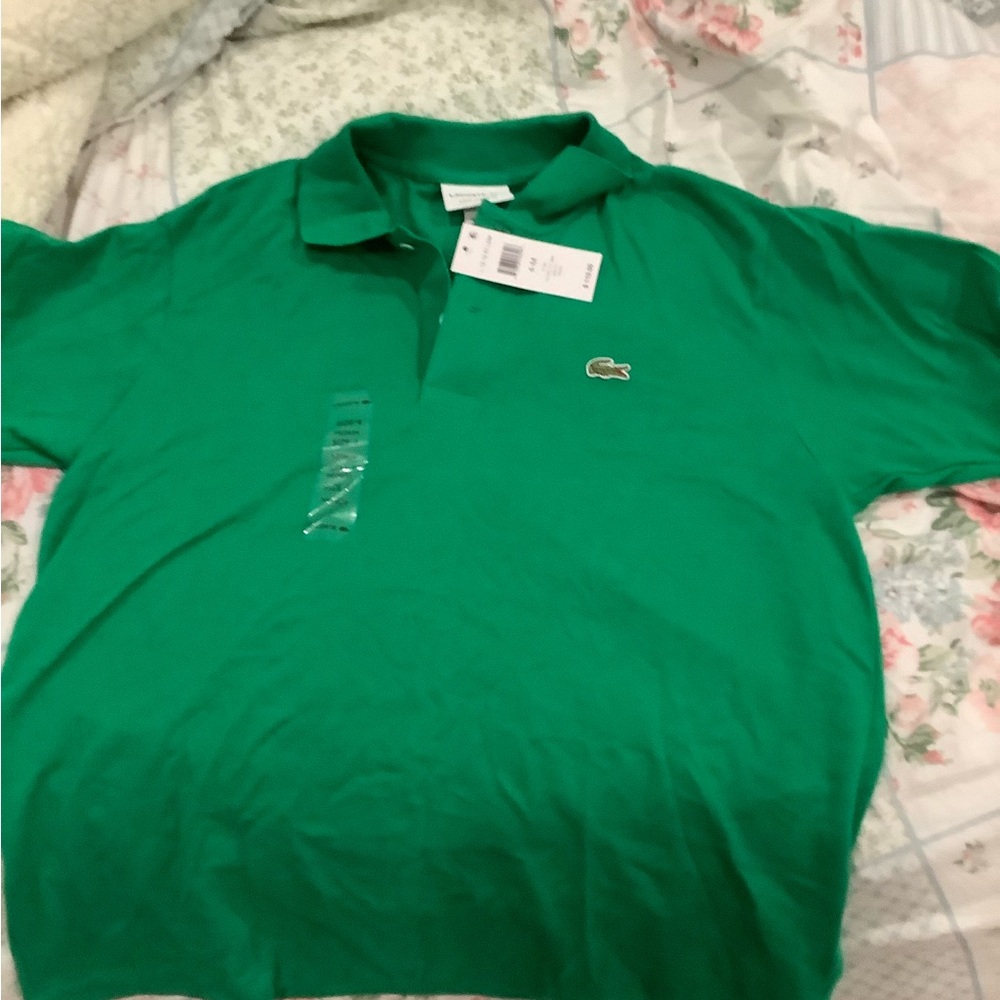 Lacoste Men's Polo Shirt in Vibrant Green
